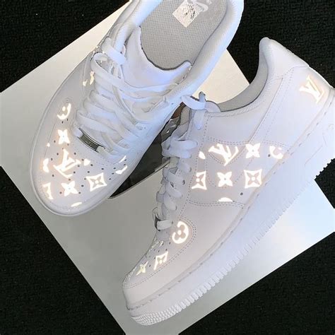 louis vuitton white running shoes|louis vuitton reflective sneakers.